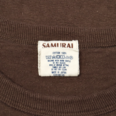 Samurai Heavy Cotton Pocket T-Shirt Size M