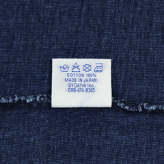Pure Blue Japan Indigo Pocket T-Shirt Size M