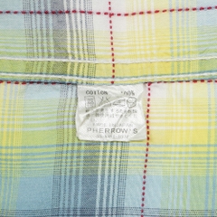 Pherrow's Stormy Blue S/S Western Shirt Size M