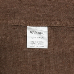 Old Evisu Yamane Label Linen S/S Shirt Size L