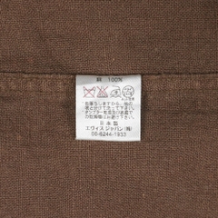 Old Evisu Yamane Label Linen S/S Shirt Size L