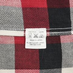 Cushman Japan Heavy Flannel Work Shirt Size M