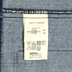 Sophnet. Japan 18SS Denim Cardigan Size M