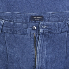 2000s Dockers Pleated Denim Trousers Size 33
