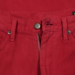 90s Bison Company Japan Red Denim Jeans Size 31