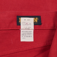90s Bison Company Japan Red Denim Jeans Size 31