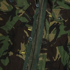 90s British Army Camo Combat Jacket Size L