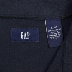 2000s Old GAP Quarter Zip Fleece Jacket Size L