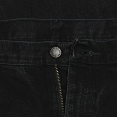 00s Rustler Black Denim Worker Jeans Size 38