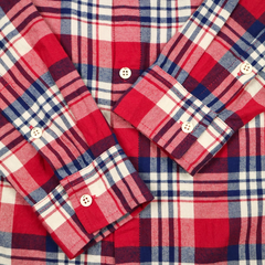 Denham The Jeanmaker Plaid Check Shirt Size S