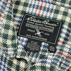 2000s Eddie Bauer Heavy Flannel Shirt Size L
