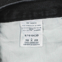 00s Rustler Black Denim Worker Jeans Size 36