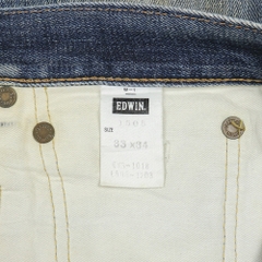 90s Edwin 505 Japan Selvedge Denim Jeans Size 33