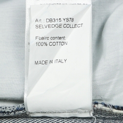 R13 Raw Indigo Selvedge Denim Jeans Size 30
