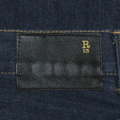 R13 Raw Indigo Selvedge Denim Jeans Size 30