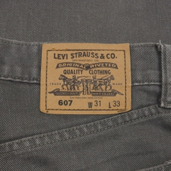 2000s Levi's 607 Grey Denim Jeans Size 31