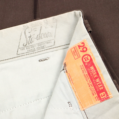 Vtg Work Wear Corp. Sta-down Work Pants Size 29