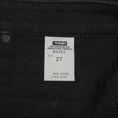 Wrangler Black Denim Jeans Size 27