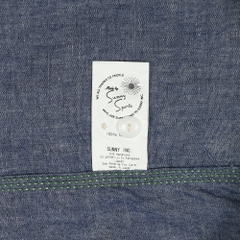 Sunny Sports Made in JP Chambray Work Shirts Size L