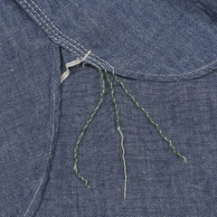 Sunny Sports Made in JP Chambray Work Shirts Size L