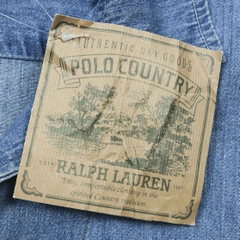 80s Polo Country by Ralph Lauren Denim Shirt Size XL