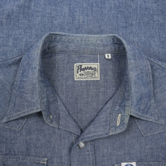 Pherrow's Japan Chambray Western Shirt Size S