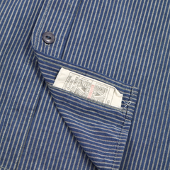 Houston Stripe Work Shirt Long-sleeve Size S