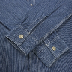 Sugar Cane Made in JP Stripe Work Shirt Size S