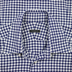 Tomorrowland Japan Navy Check Shirt Size M