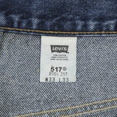 2000s Levi's 517 Denim Bootcut Jeans Size 32