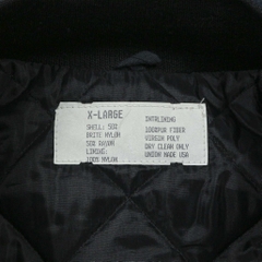 Vtg USA Union Label Amoco Fire Team Jacket Size XL