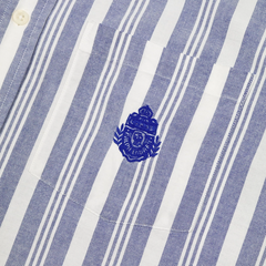 Chaps Ralph Lauren Oxford Stripe Shirt Size L