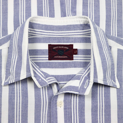 Chaps Ralph Lauren Oxford Stripe Shirt Size L