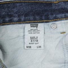 2000s Levi's 517 Denim Bootcut Jeans Size 35