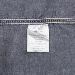 Momotaro Japan Made Chambray Work Shirt Size M