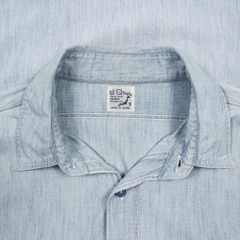 orSlow Japan Made Chambray Work Shirt Size M
