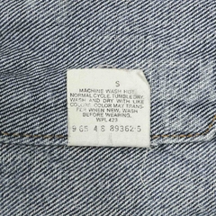Vintage 80s Levi's USA Stonewash Trucker Denim Jacket Size L
