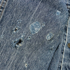 Vintage 80s Levi's USA Stonewash Trucker Denim Jacket Size L