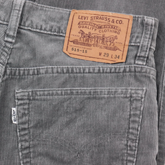 90s Levi's 515 Japan Corduroy Jeans Size 29