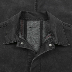 Vtg Ben Davis Blanket-lined Canvas Chore Coat Size XL