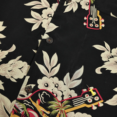 IOLANI Copper King Hawaiian Shirt Size M