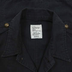 Domingo DMG Japan Black Herringbone Work Jacket Women Size XS