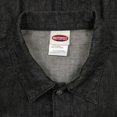 Masterpiece Japan Black Denim Jacket Size L