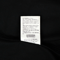 Universal Overall Black Chore Jacket Size L