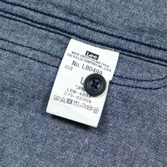 Lee Light Denim Chore Jacket Size L