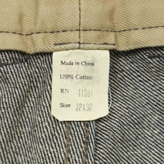 Double RL RRL Buckle Back Selvedge Denim Pants Size 32