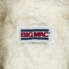 Vintage Big Mac Sherpa Lined Denim Jacket Size XL