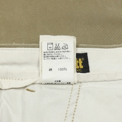 Schott Made in JP Wide Fit Khaki Trousers Size 33