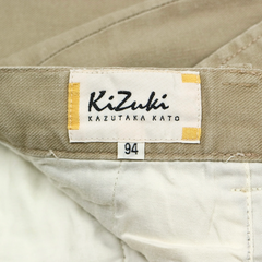 Kizuki Kazutaka Kato Khaki Pants Size 36