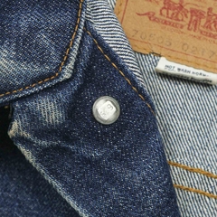 Vintage 70s Levi's USA Type 3 Denim Jacket Size L